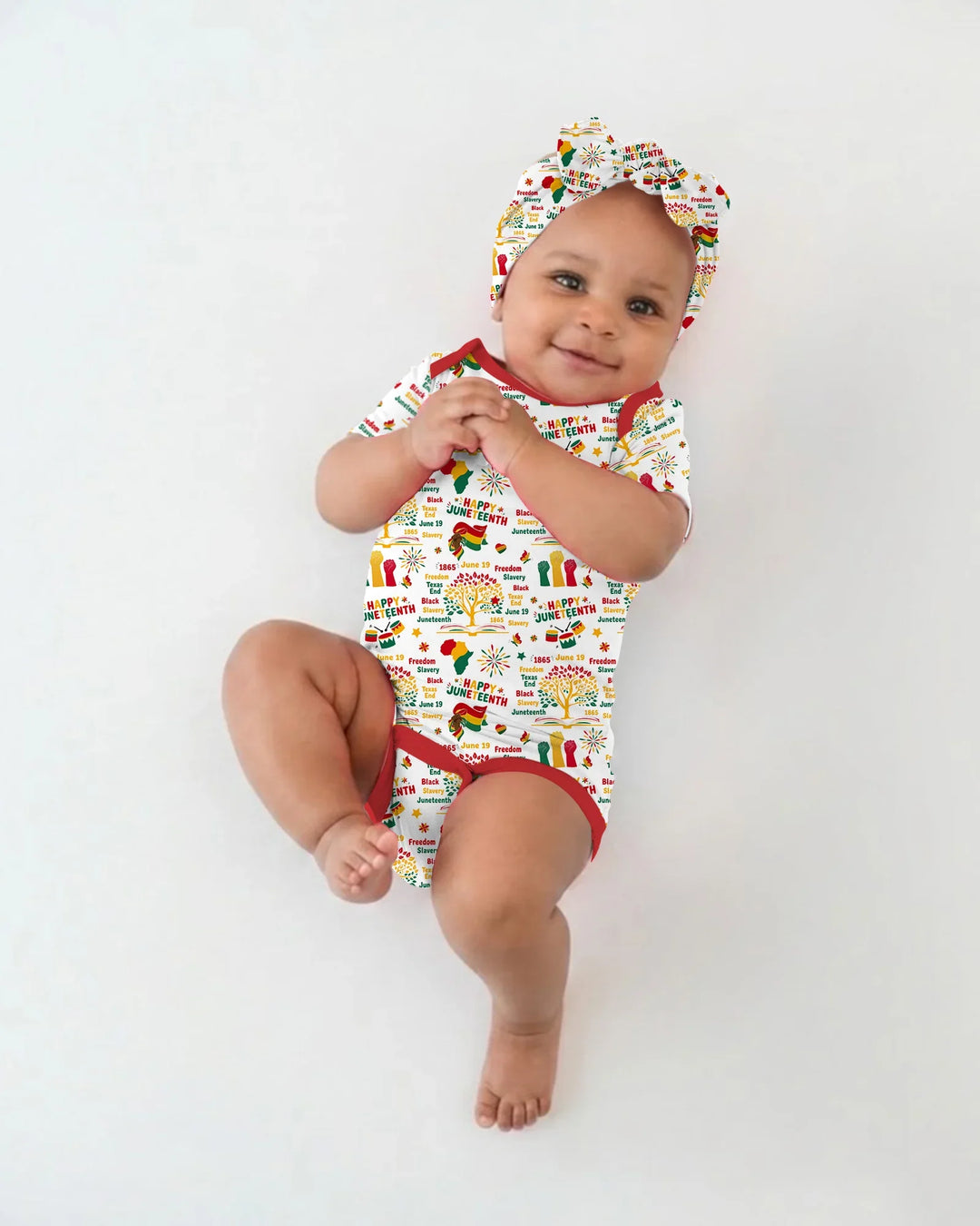 Happy Juneteenth Bamboo Bodysuit