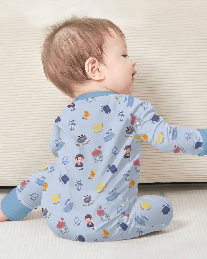 Cute Ramadhan Mubarak Bamboo Convertible Zippy