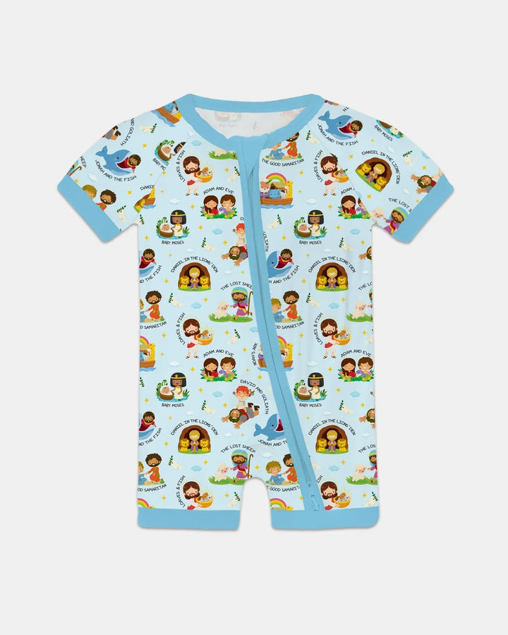 Bible Stories Bamboo Shorty Zippy