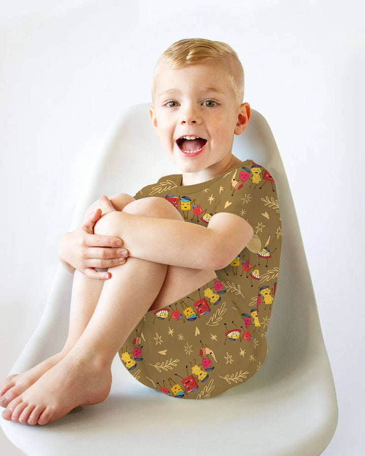 Let's Celebrate Rosh Hashanah Bamboo Two Piece Short Sleeve Shorts Pajama Set