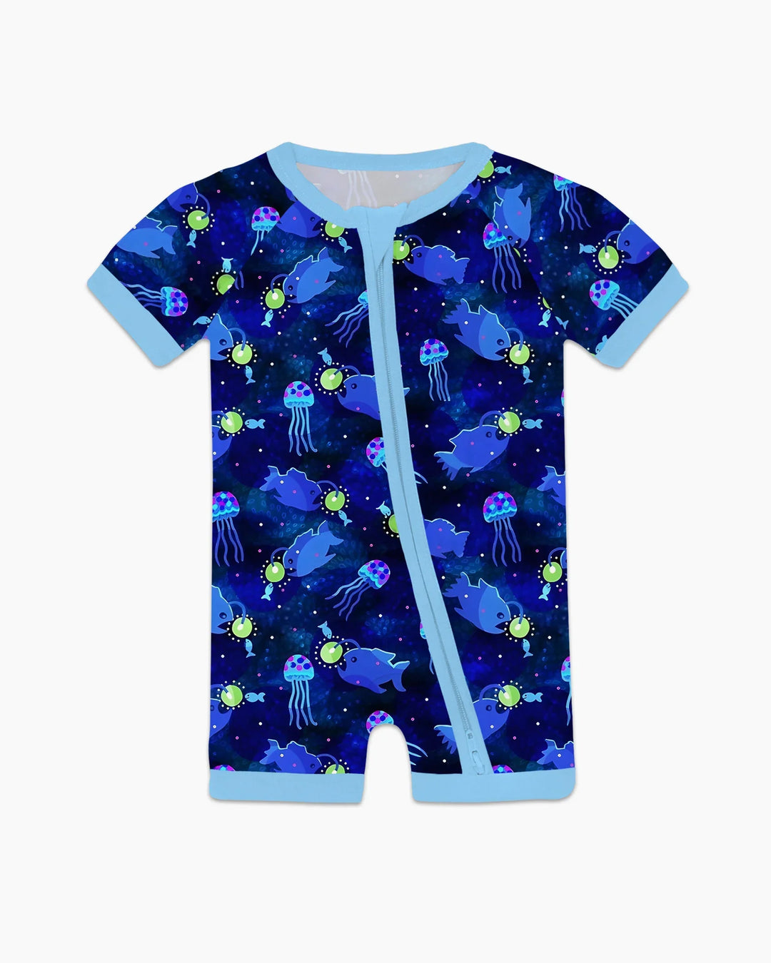 Happy Glow Fish Bamboo Shorty Zippy