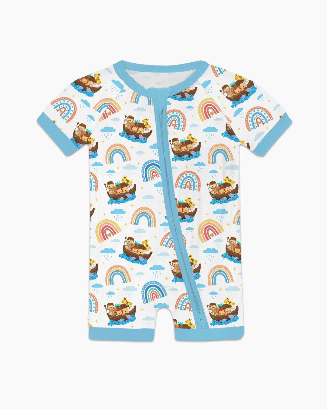 Noah’s Ark & God’s Rainbow Promise Shorty Zippy