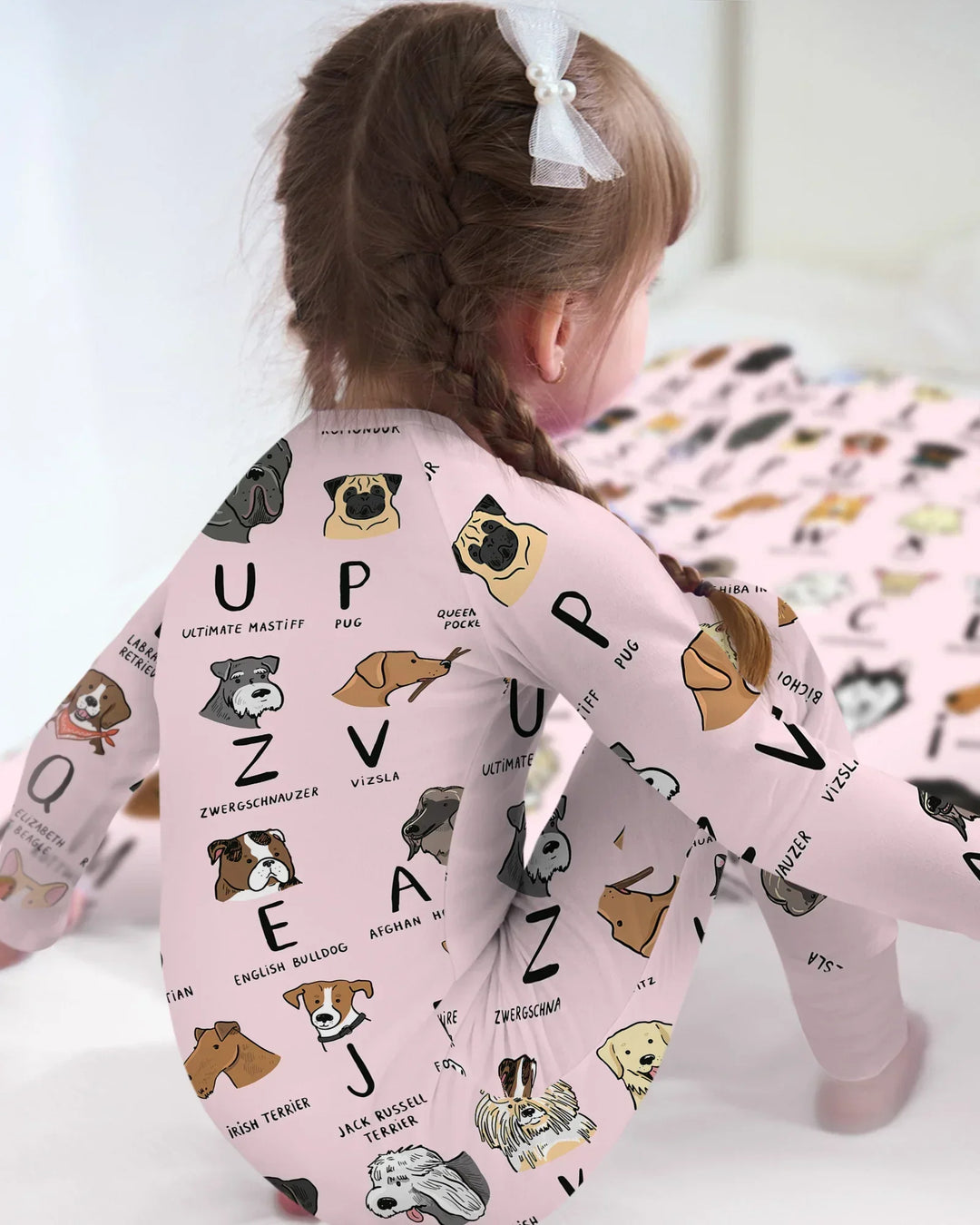Funny Dogs Alphabet Bamboo Convertible Zippy