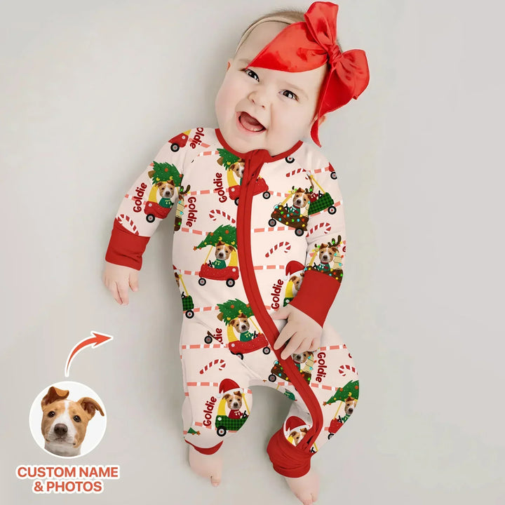 Custom Pet Photo Christmas Tikes Car Bamboo Convertible Zippy
