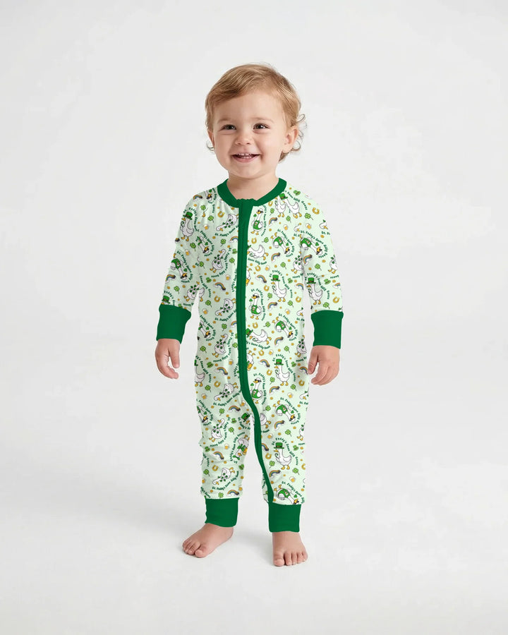 St. Patrick's Day Silly Goose Bamboo Convertible Zippy