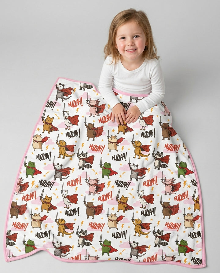 Huzzah! Huzzah! Bamboo Blanket