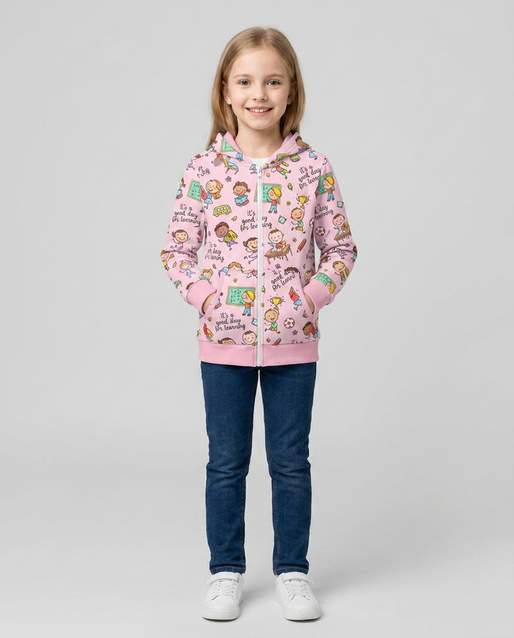 Little Learners Adventure Bamboo Zip Hoodie