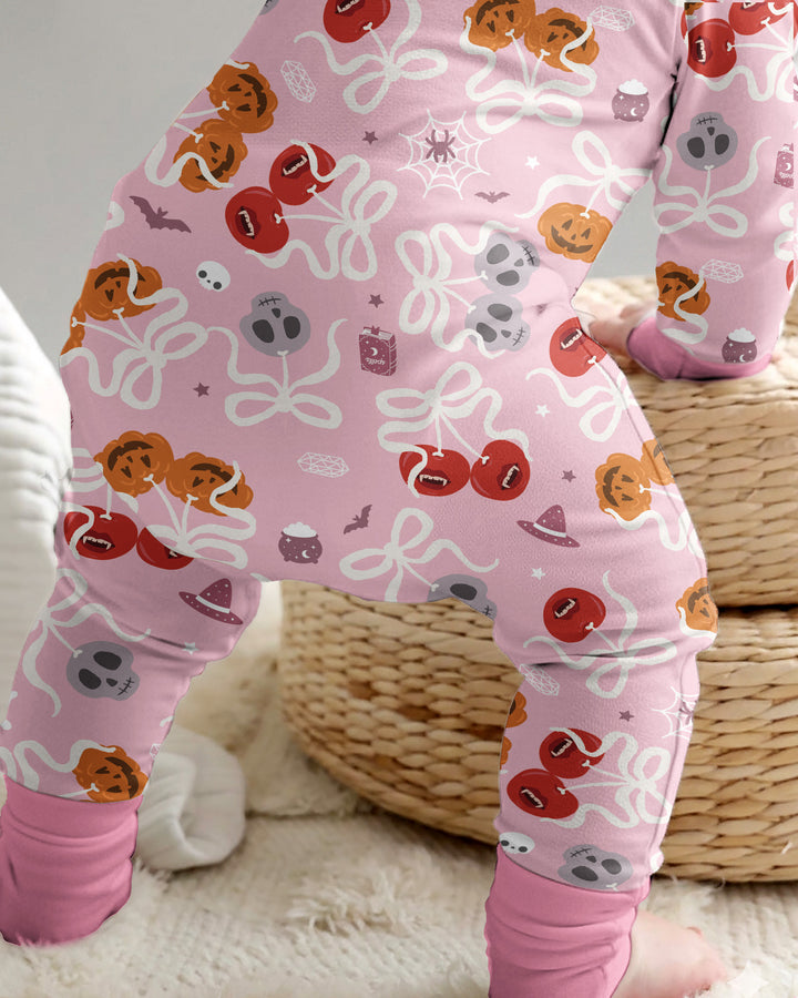 Spooky Halloween Cherry Matching Bamboo Convertible Zippy