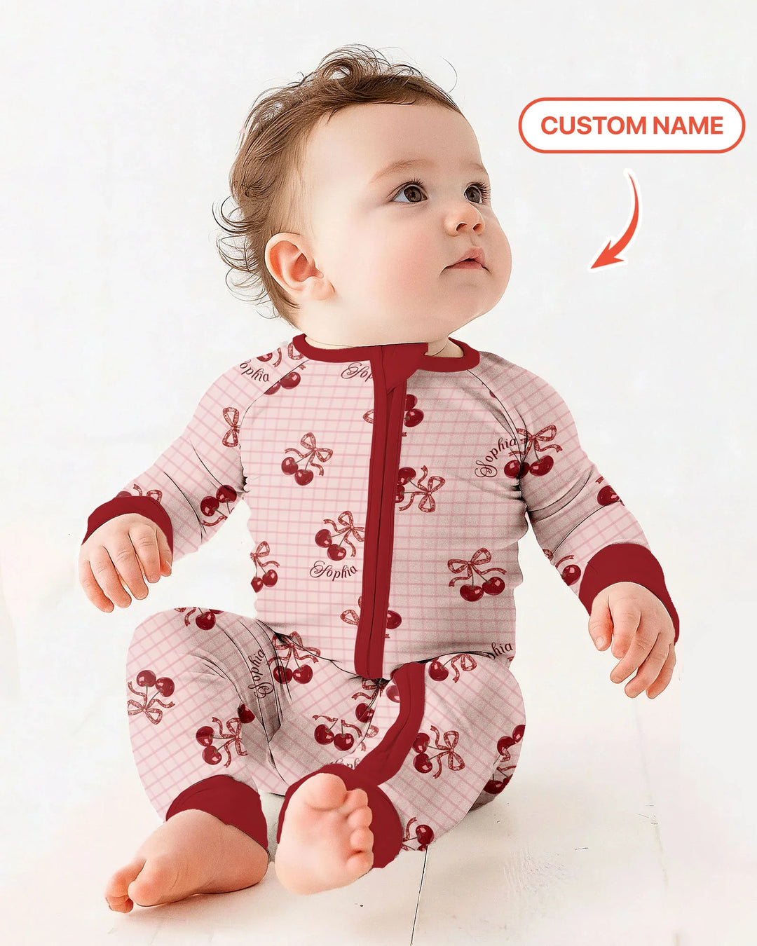 Cherry Mom and Me Bamboo Convertible Zippy
