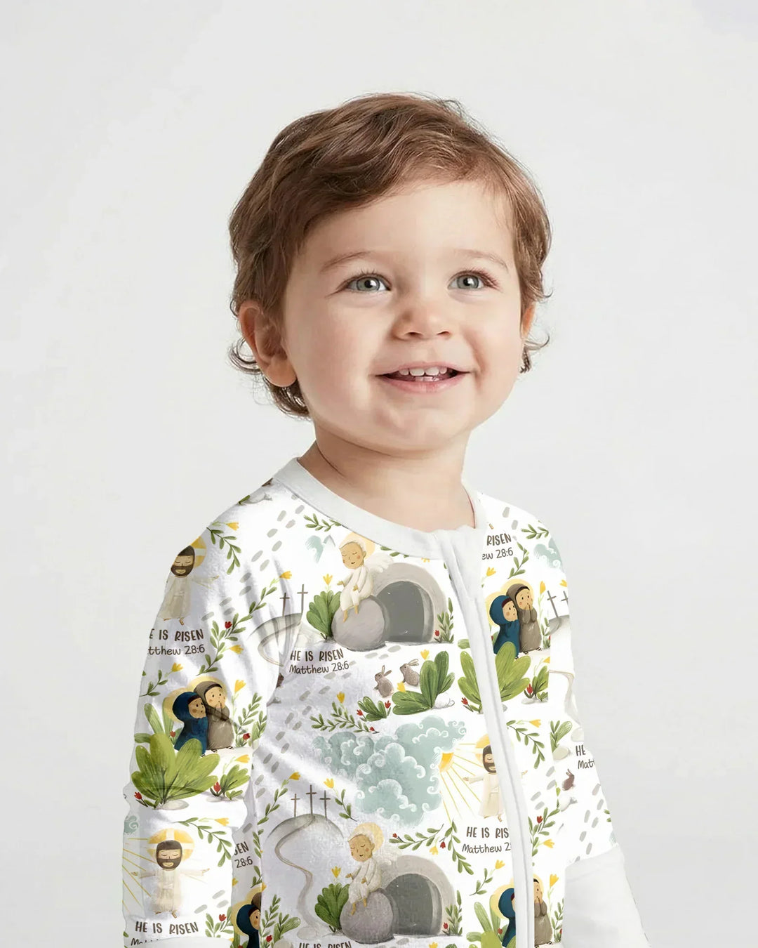 He Is Risen Bamboo Convertible Zippy