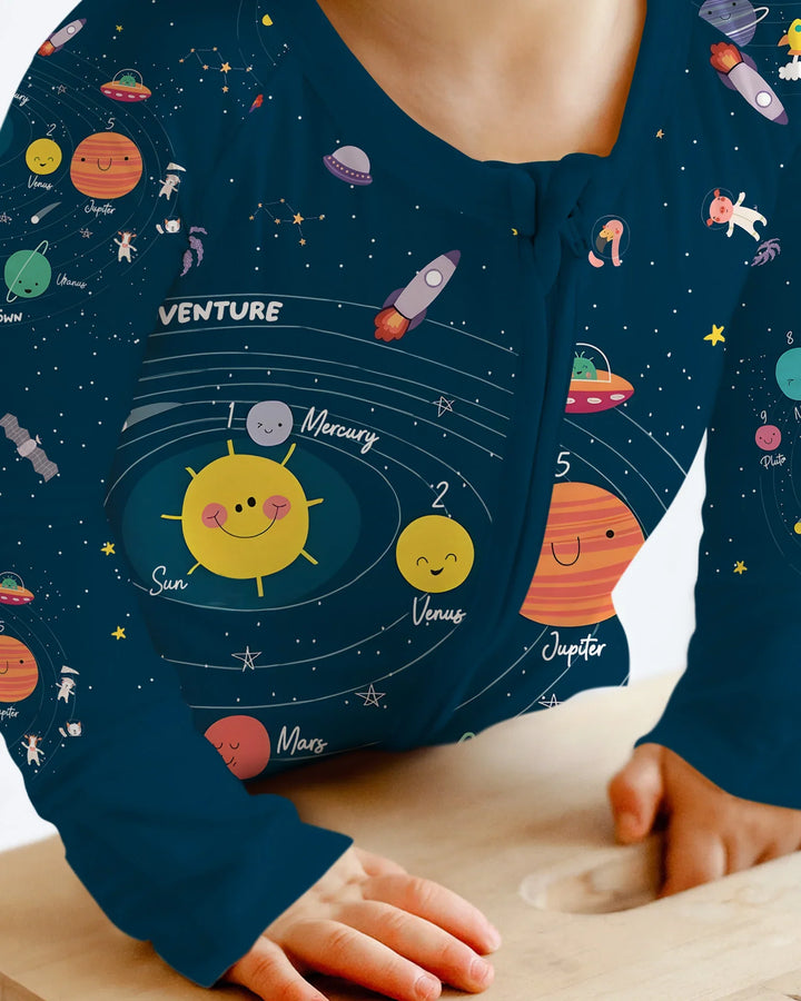 Solar System Explorers Bamboo Convertible Zippy