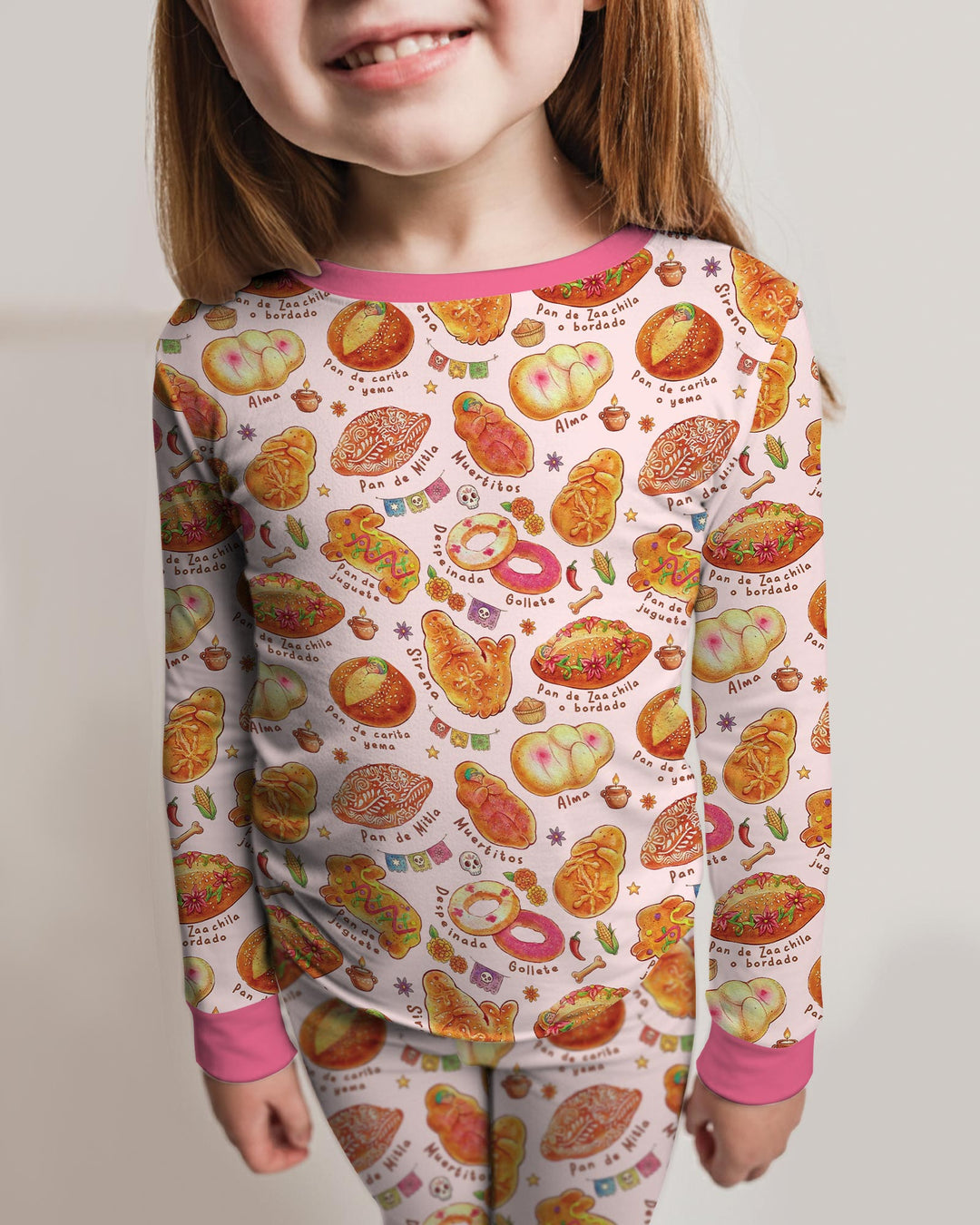 Pan Dulce Dreams Bamboo Two Piece Long Sleeve Pajama Set