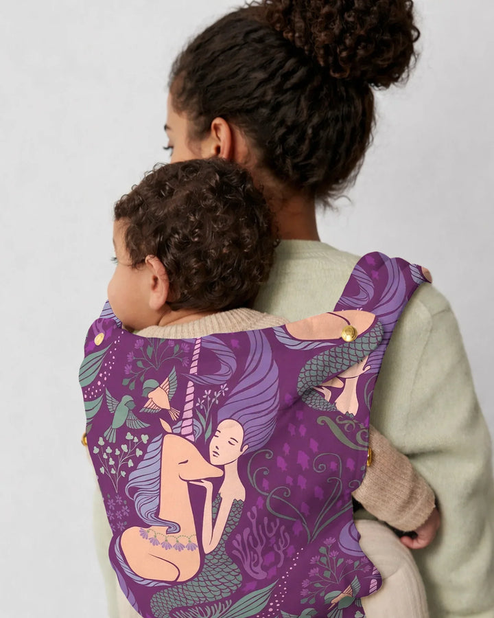 Whimsical Mermaid Garden Dream Baby Carrier