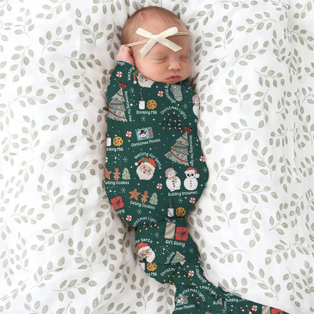 Christmas Things Bamboo Swaddle Blanket