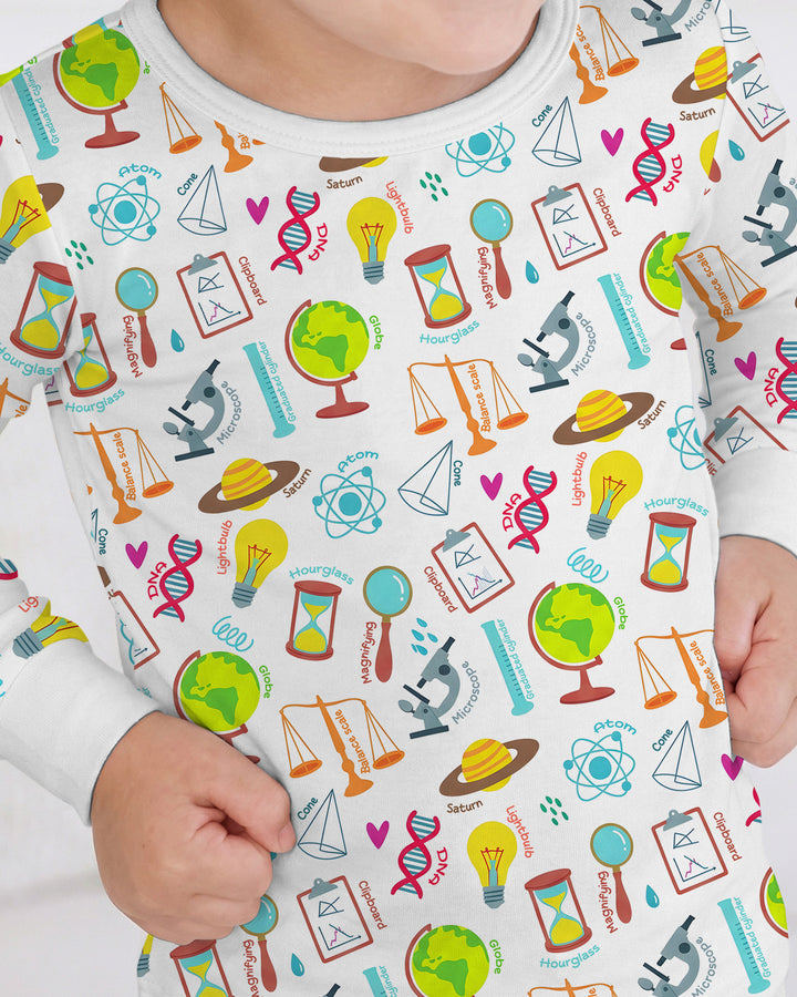 Template Bamboo Two Piece Long Sleeve Pyjamas Set
