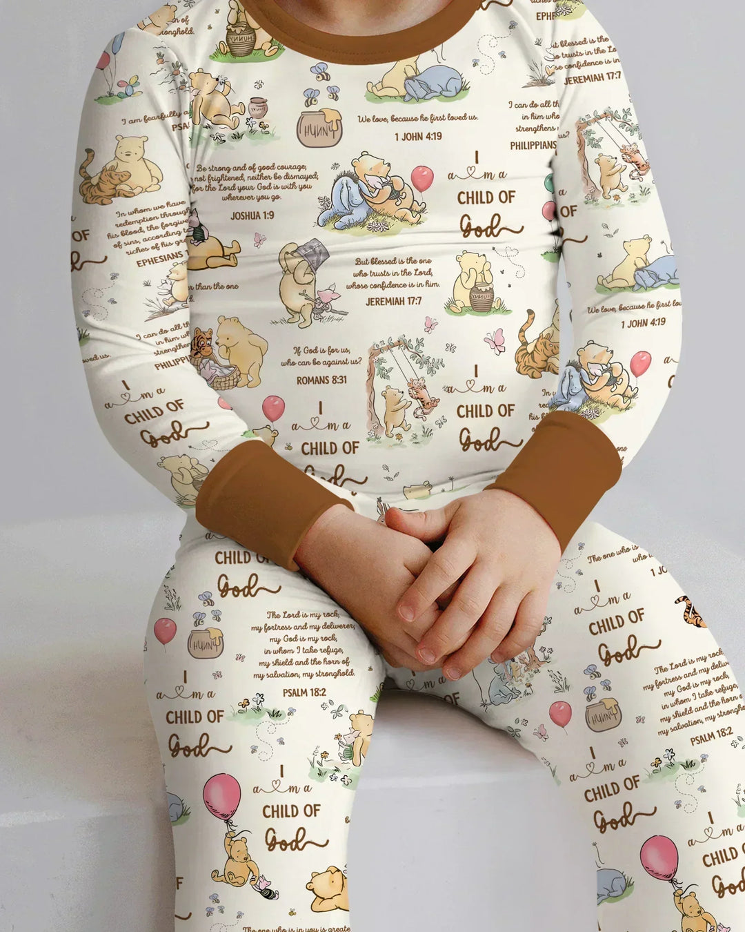 Child of God Whimsy Woodland Bamboo Two Piece Long Sleeve Pajama Set