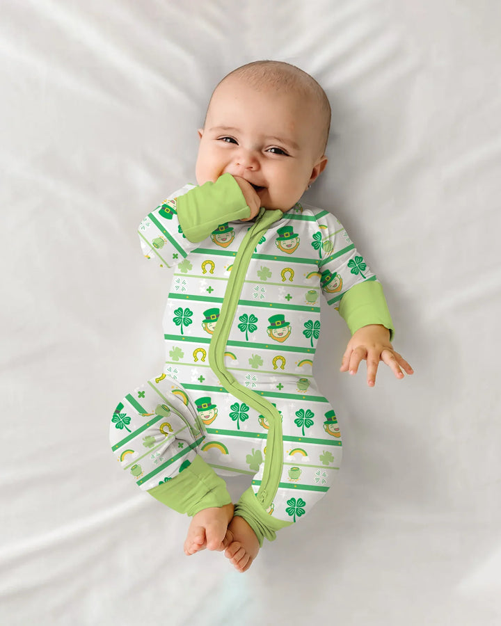 Happy Saint Patrick's Day Bamboo Convertible Zippy