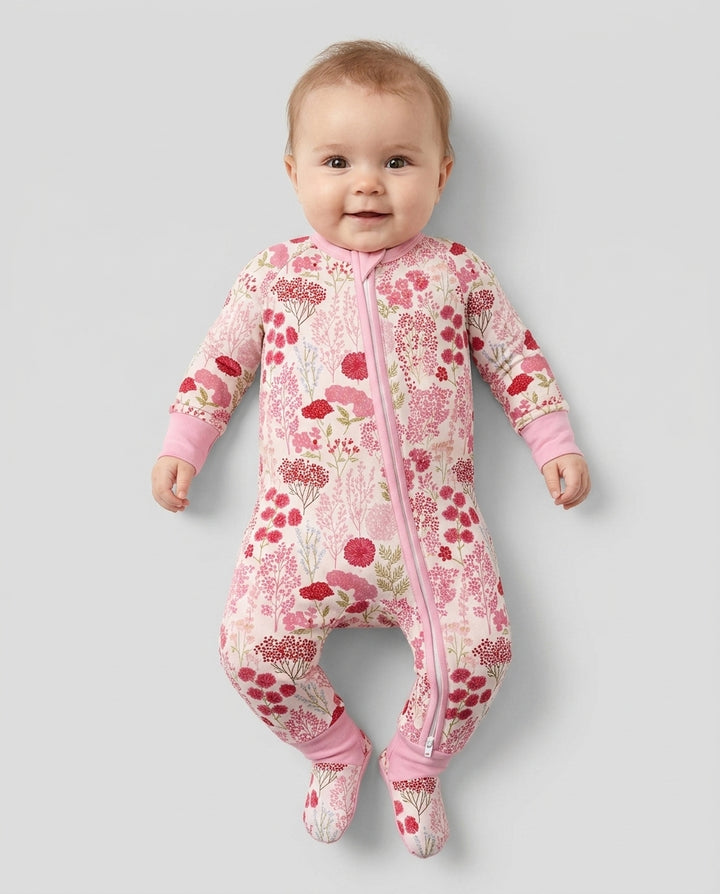 Blushing Wildflowers Bamboo Convertible Zippy