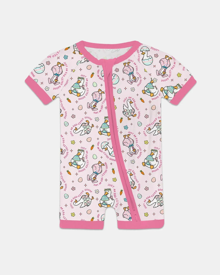Easter Silly Goose Bamboo Shorty Zippy