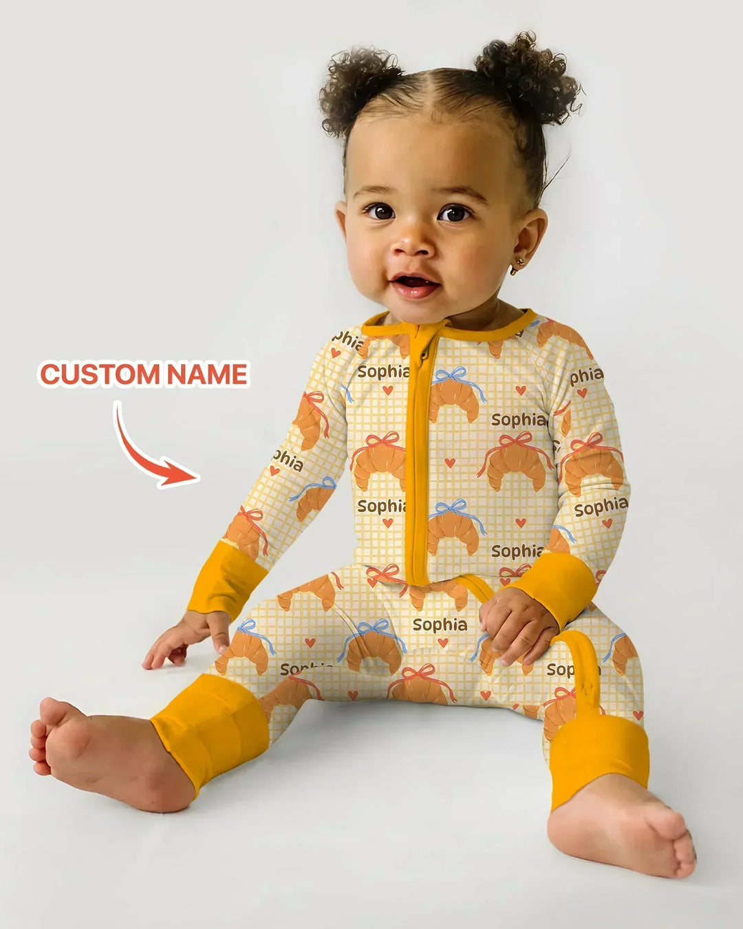 Breakfast Love Family Matching Bamboo Convertible Zippy