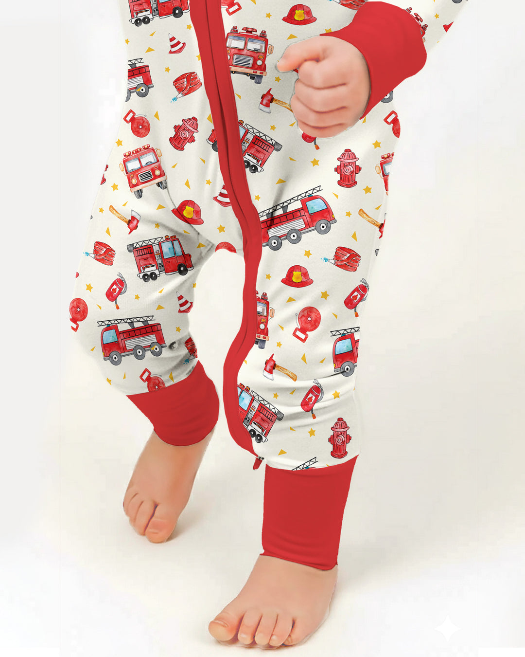 Fire Truck Bamboo Convertible Zippy