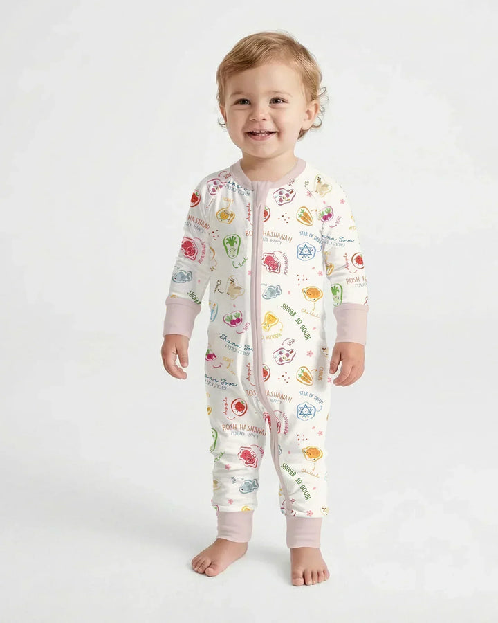 Happy Rosh Hashanah Bamboo Convertible Zippy