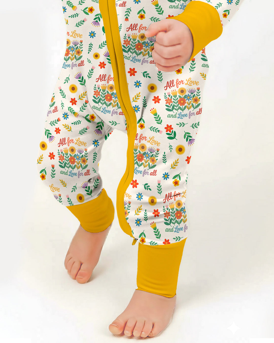 Love For All Family Matching Bamboo Convertible Zippy