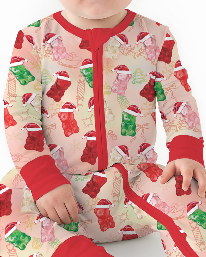 Gummy Bear Santa Christmas Bamboo Convertible Zippy