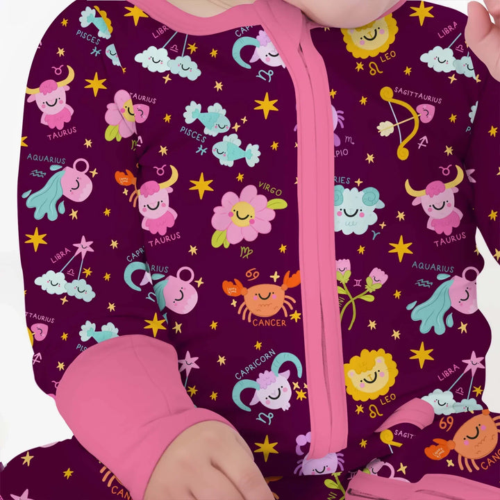 Zodiac Signs Bamboo Convertible Zippy