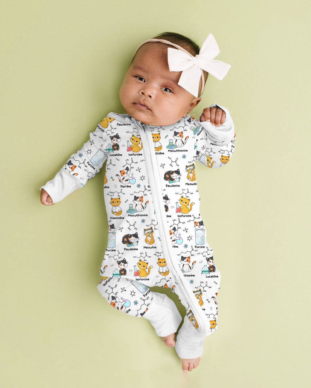 Biochemistry Cat Bamboo Convertible Zippy