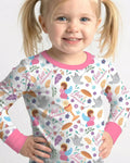 First Communion Bamboo Two Piece Long Sleeve Pajama Set