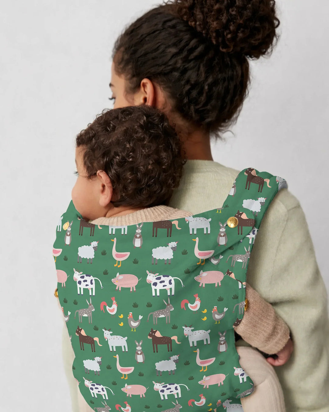 Cute Farm Animals Meadow Baby Carrier