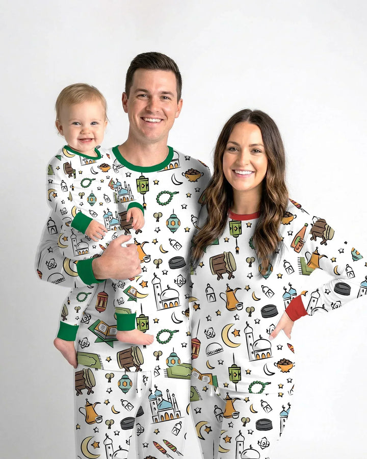 Ramadan Blessings Family Matching Bamboo Men's Pajama Set