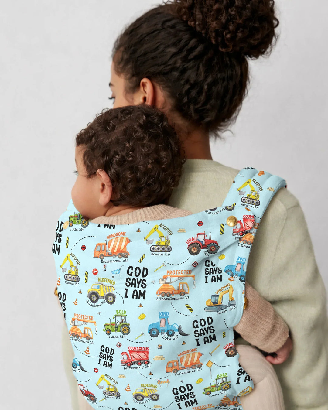 God Says I Am Construction Baby Carrier