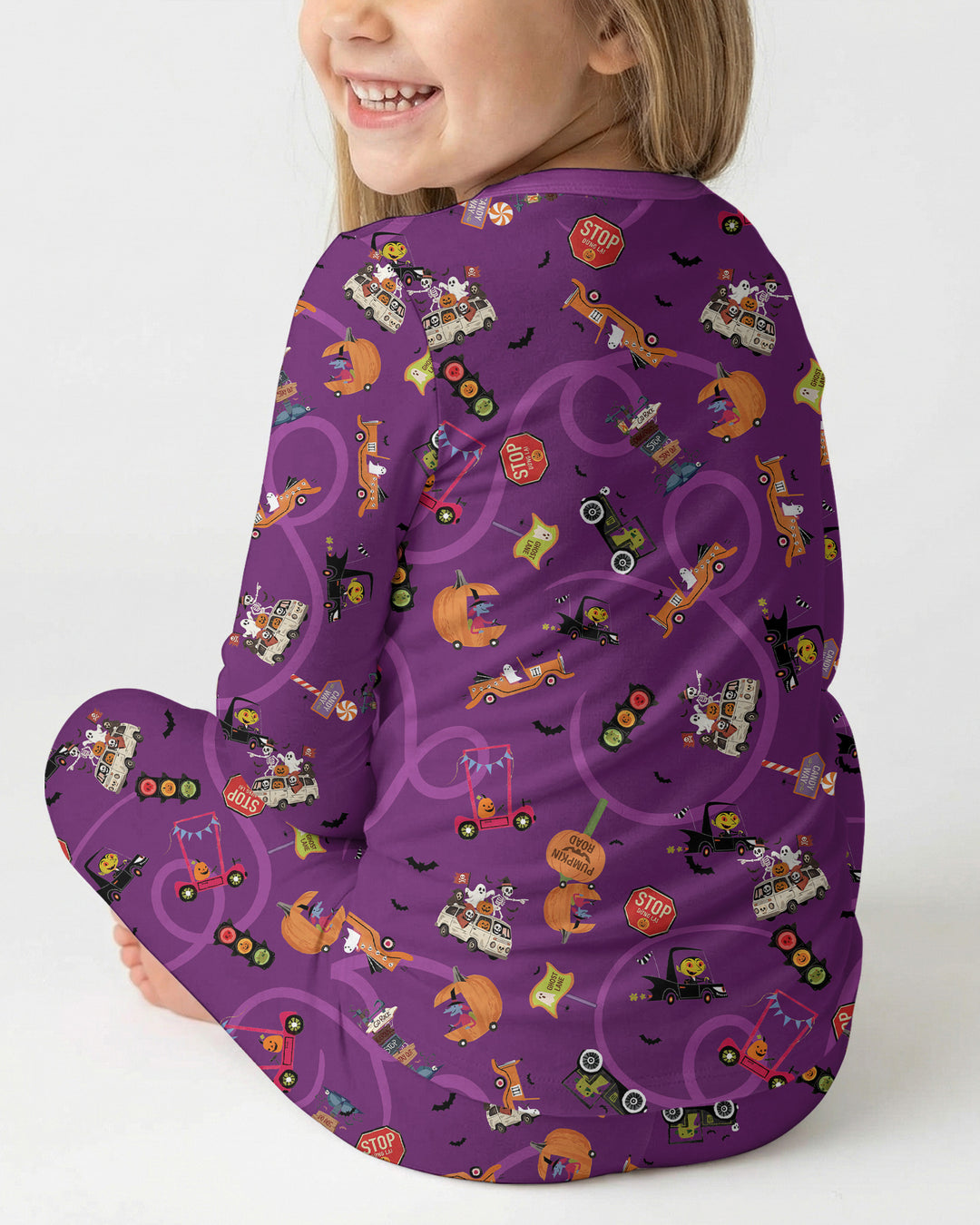 Trick or Treat Bamboo Two Piece Long Sleeve Pajama Set