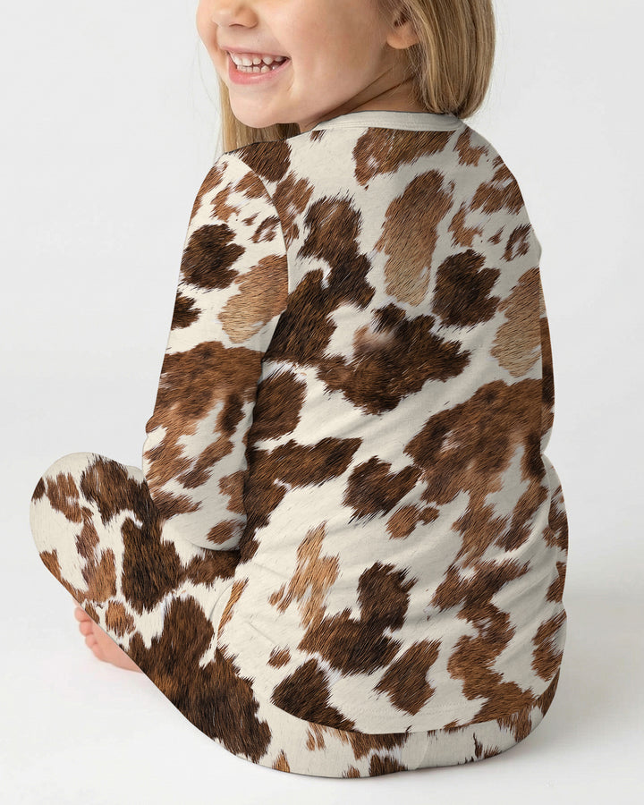 Template Bamboo Two Piece Long Sleeve Pyjamas Set