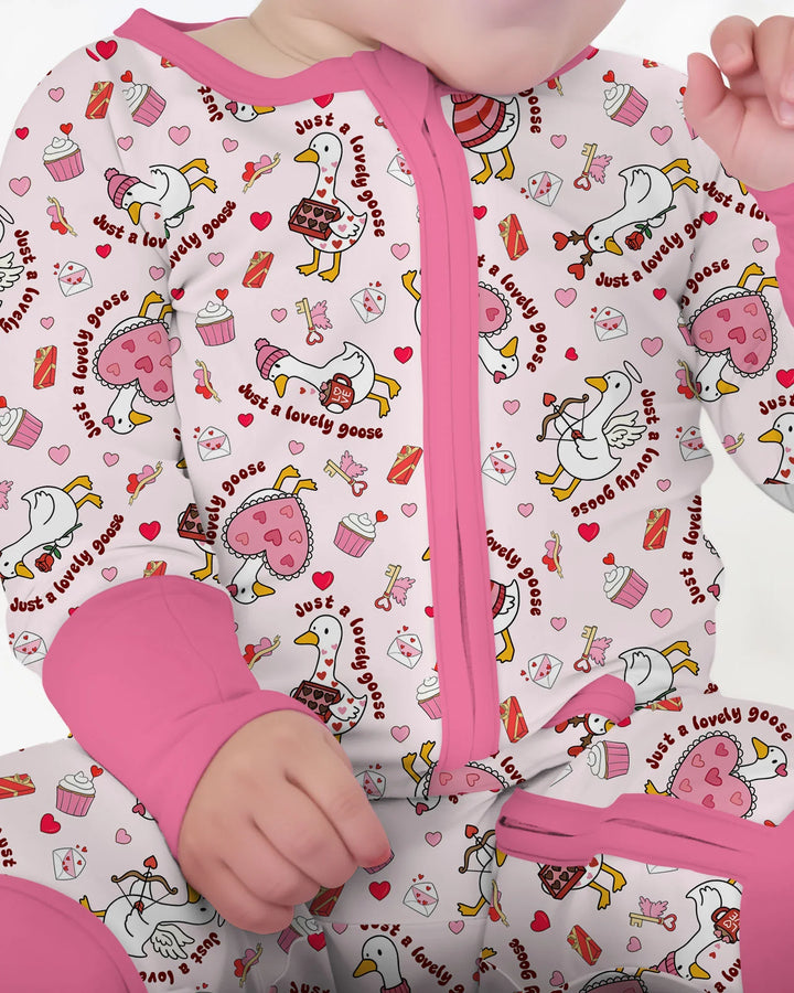 Valentine Silly Goose Bamboo Convertible Zippy