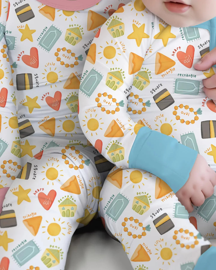 Islamic Shapes Bamboo Convertible Zippy