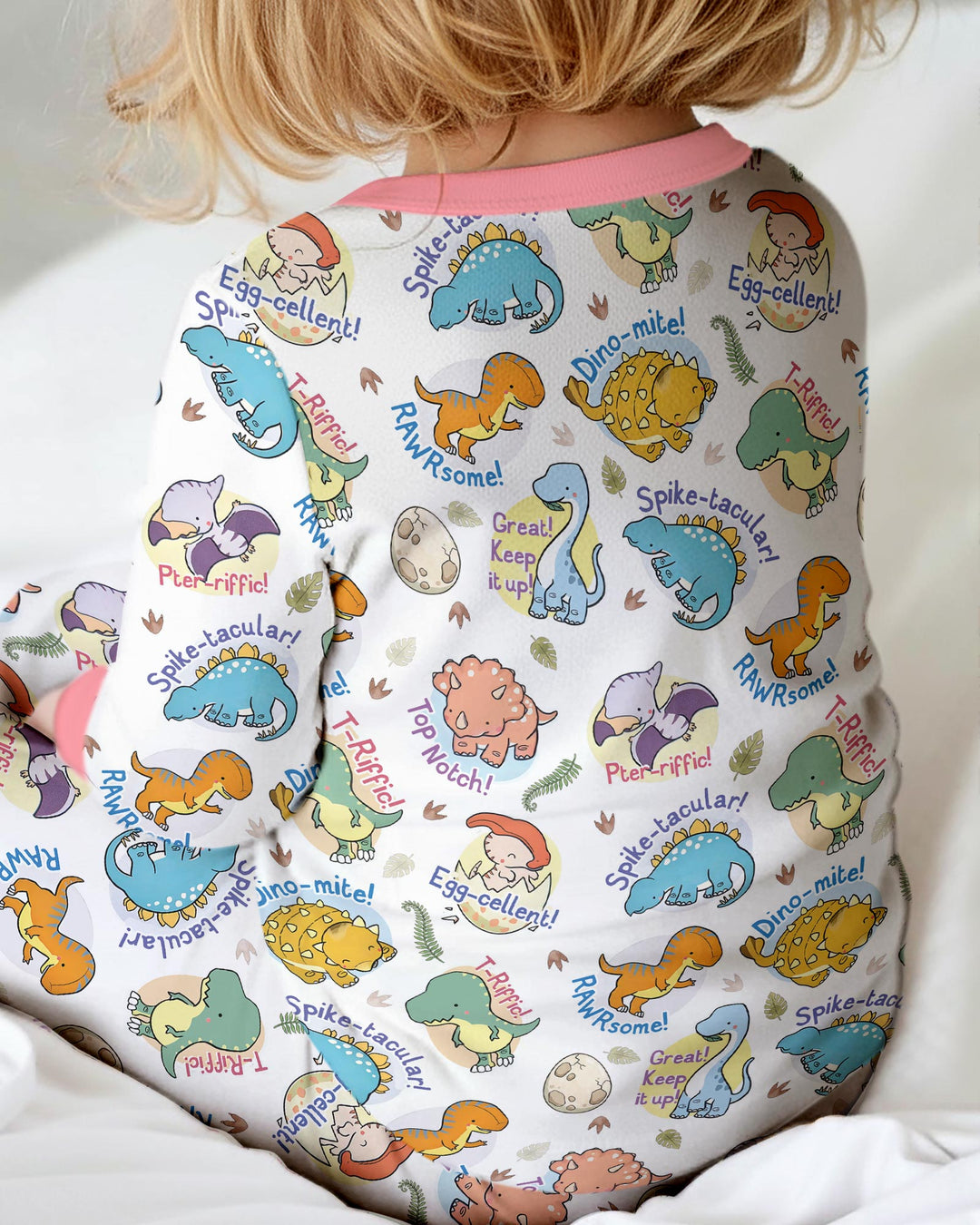 Cute Dinosaur Pun Bamboo Convertible Zippy