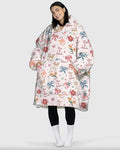 She Is Mom Wearable Bamboo Blanket Hoodie