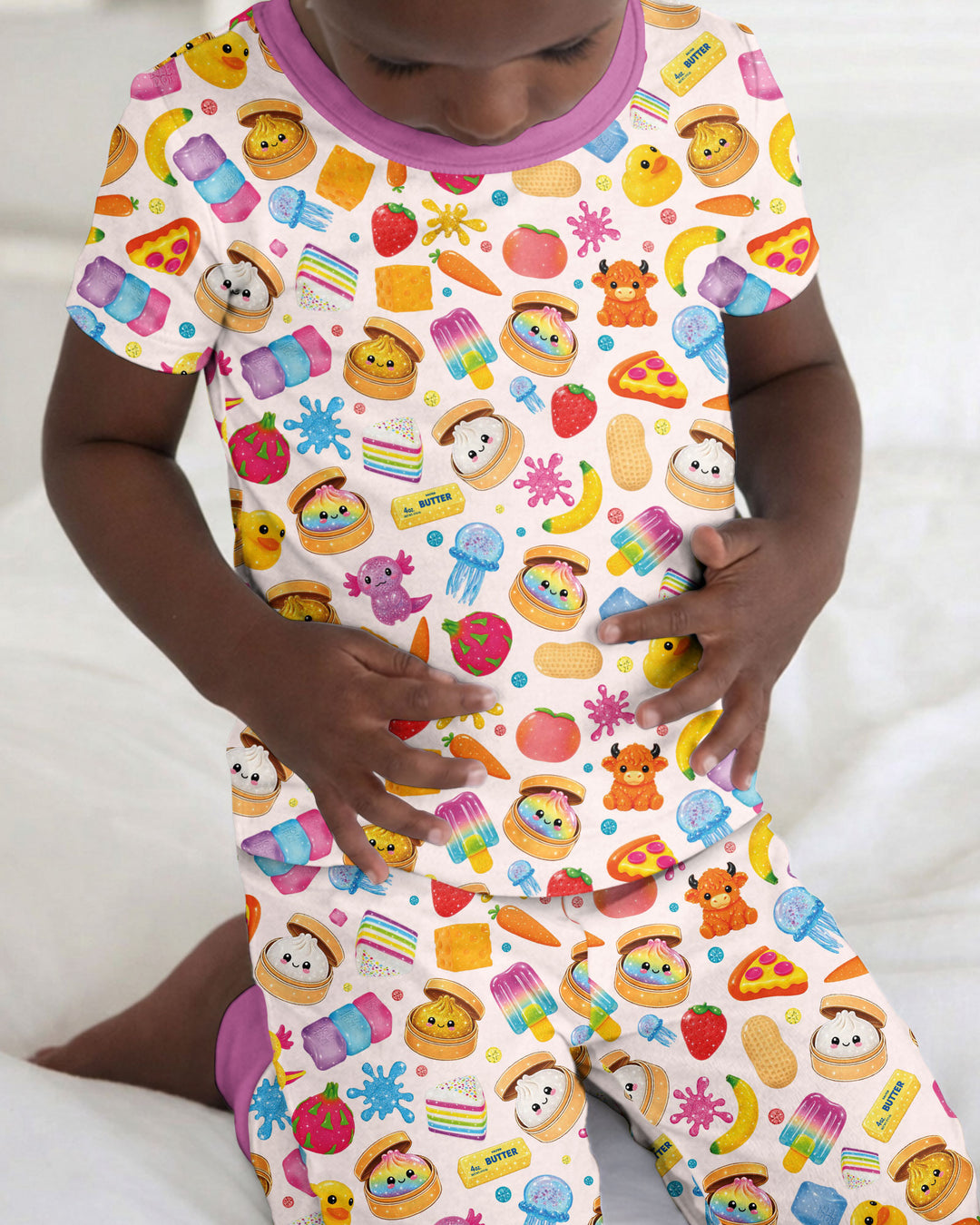 In My Squishies Era Bamboo Two Piece Short Sleeve Pajama Set