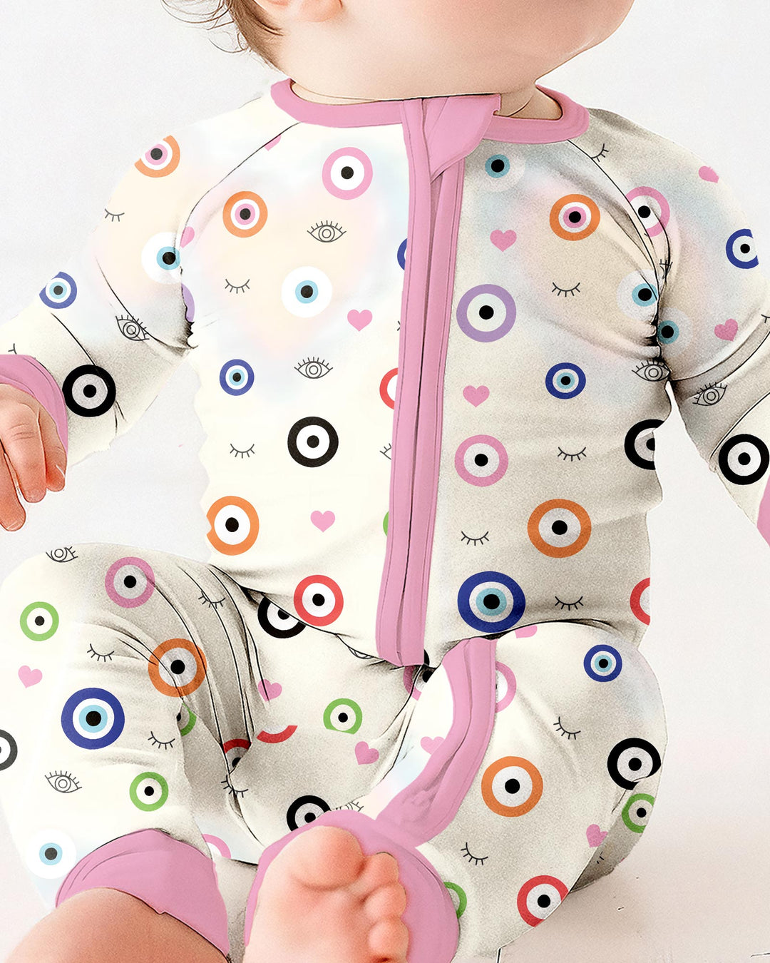 Evil Eye Bamboo Convertible Zippy