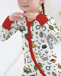 Ramadan Blessings Family Matching Bamboo Convertible Zippy