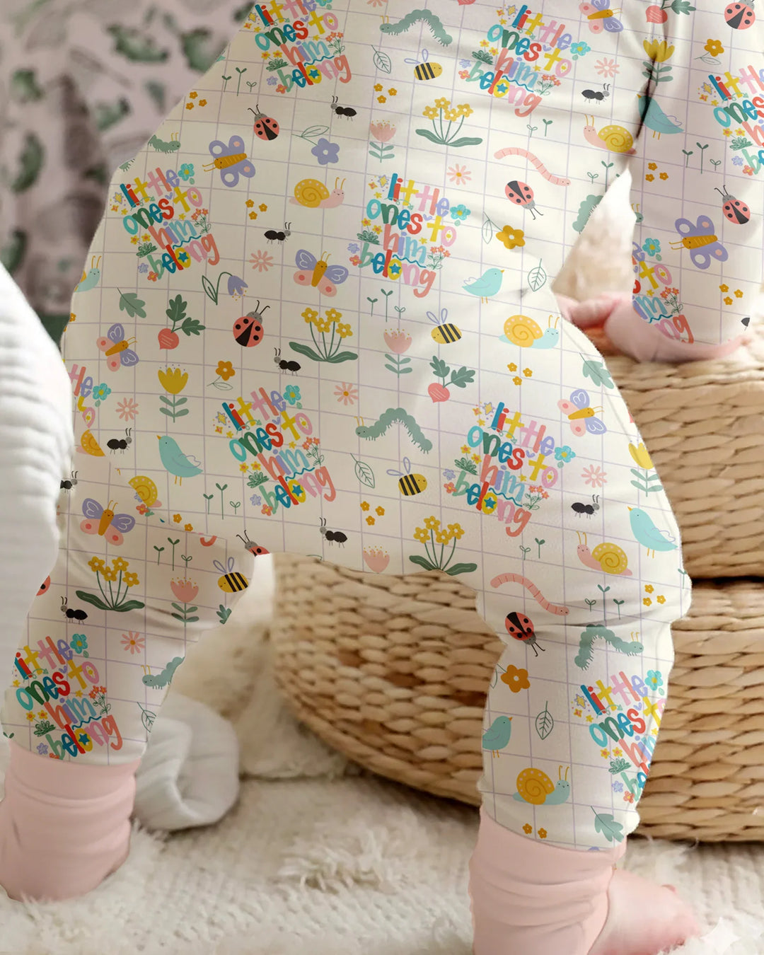 Little Ones To Him Belong Bamboo Convertible Zippy