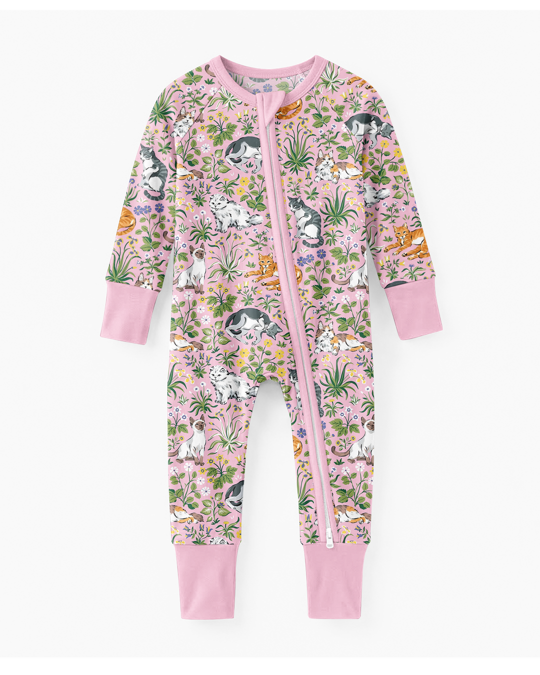 Kitten Garden Family Matching Bamboo Convertible Zippy
