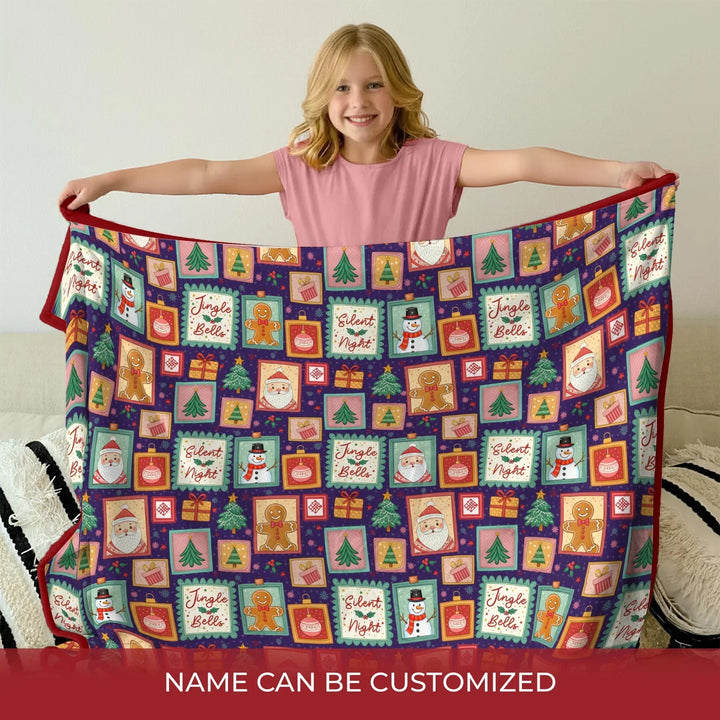 Magical Christmas Night Bamboo Blanket