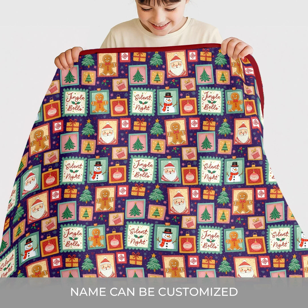 Magical Christmas Night Bamboo Blanket