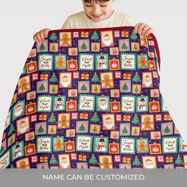 Magical Christmas Night Bamboo Blanket