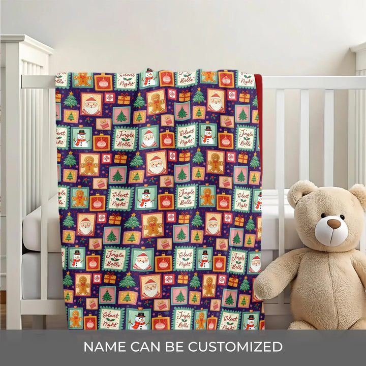 Magical Christmas Night Bamboo Blanket