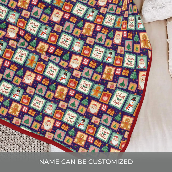 Magical Christmas Night Bamboo Blanket